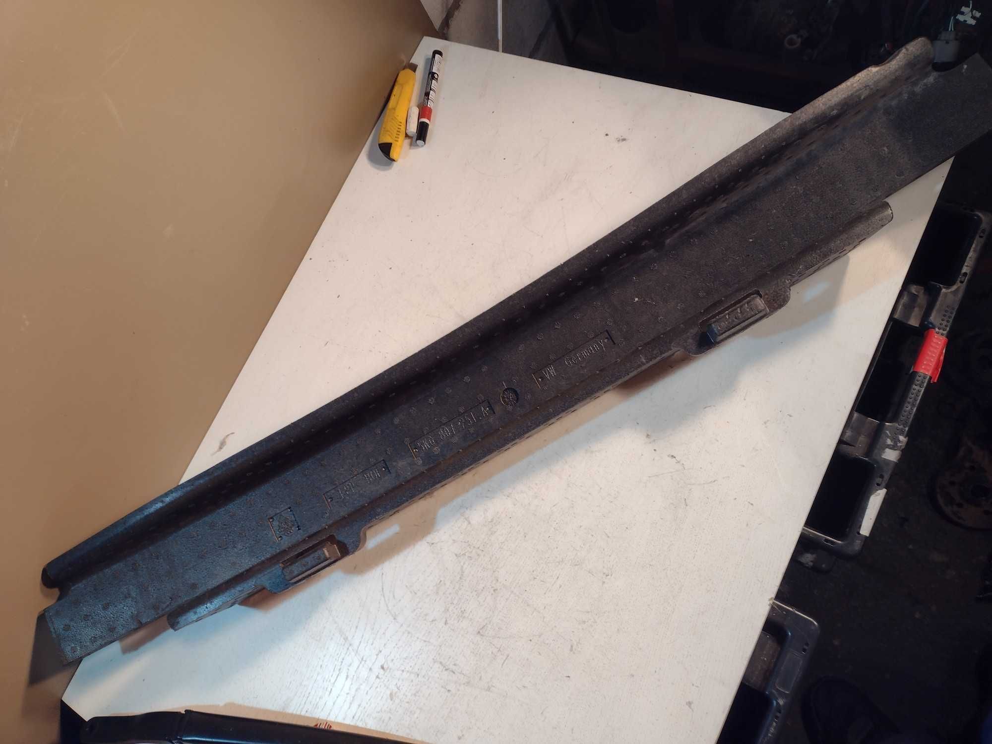 VW Passat B7 USA 11- absorber pianka styropian zderzaka tył