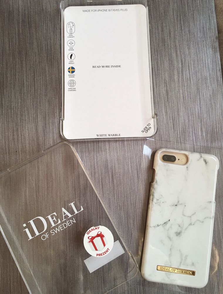 Ideal of Sweden ETUI Iphone 8 PLUS/7PLUS/6/6sPLUS NOWE białe pokrowiec