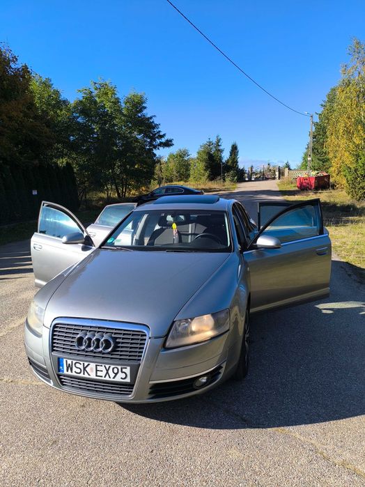 Audi A6 C6 2.4 Benzyna + LPG | Automat | Klima | Szyberdach | Ładna