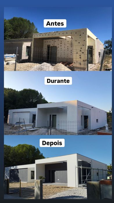 Isolamento térmico (Capoto),pinturas em geral com qualidade.