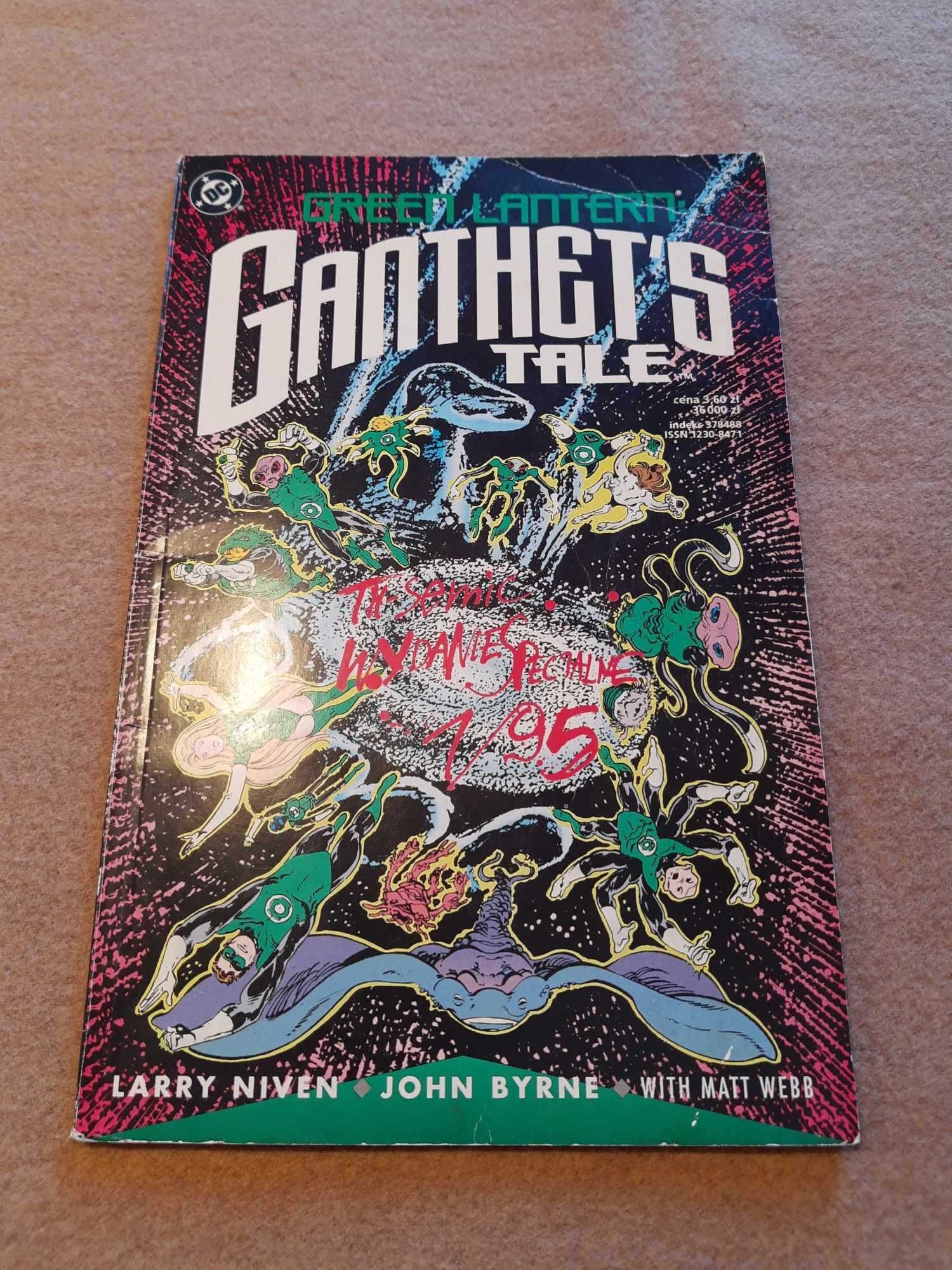 GREEN LANTERN 1/95 - Ganthet's tale Praca zbiorowa