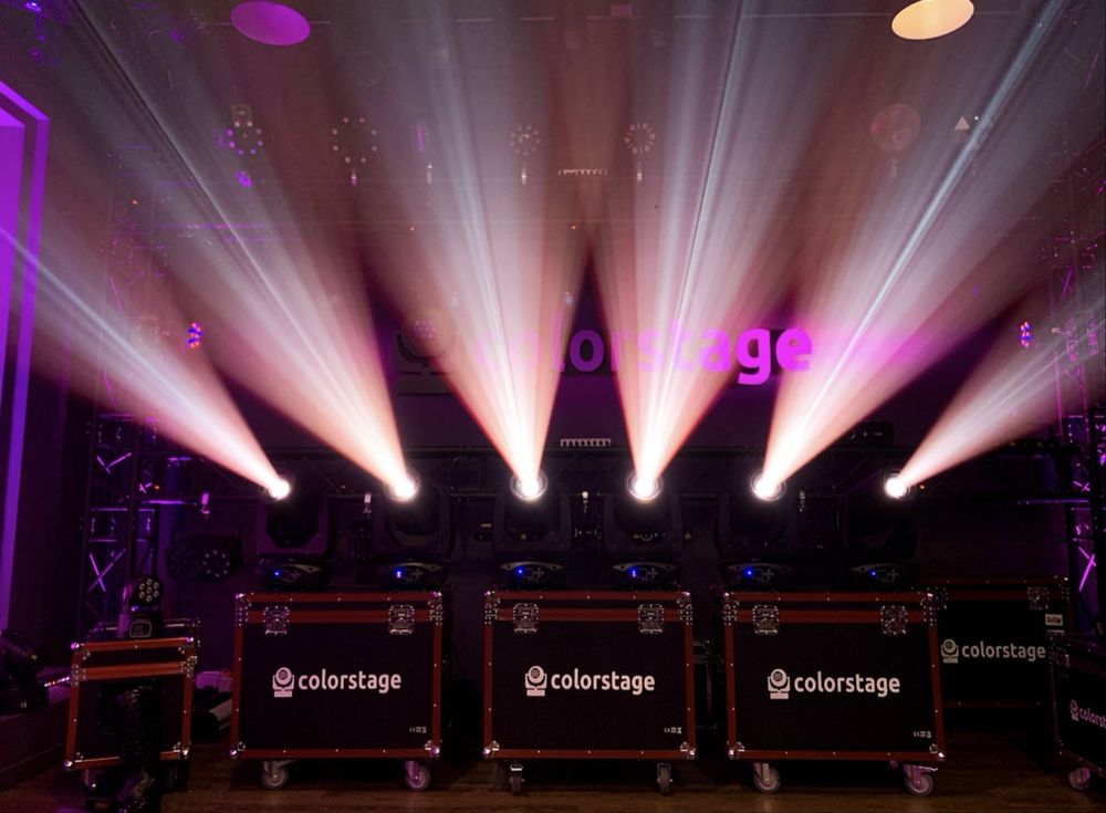 2x Głowa ruchoma COLORSTAGE APOLLO Led 200W bo 3in1
