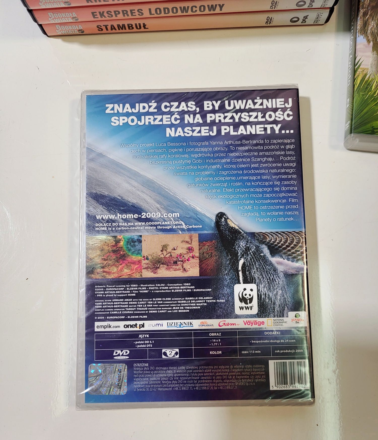 Kolekcja dookoła świata S.O.S Ziemia Home Kobieta na krańcu świata dvd