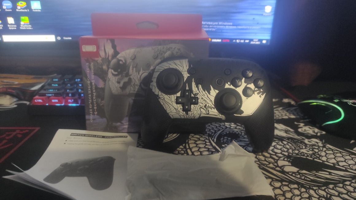 Ігровий джойстик Nintendo pro controller