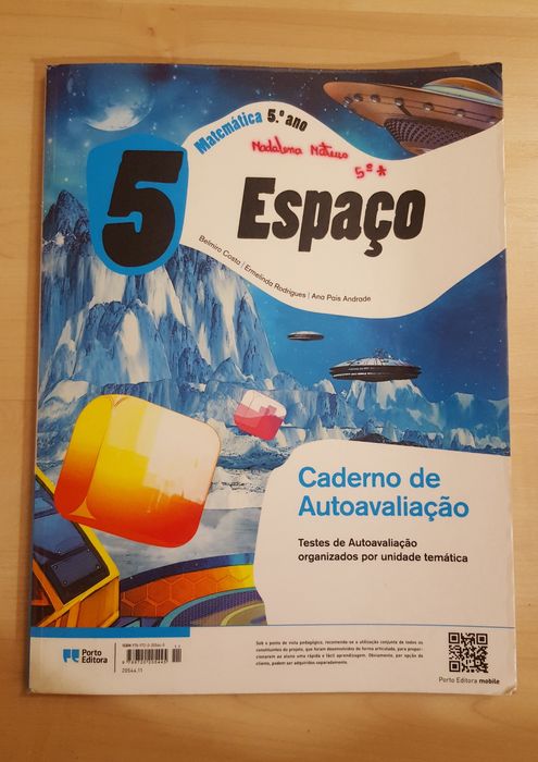 Espaço 5 - Caderno prático/autoavaliação