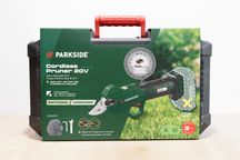 NEW! Акумуляторний секатор PARKSIDE PAAS 20-li B1 / сучкорез, гілкоріз