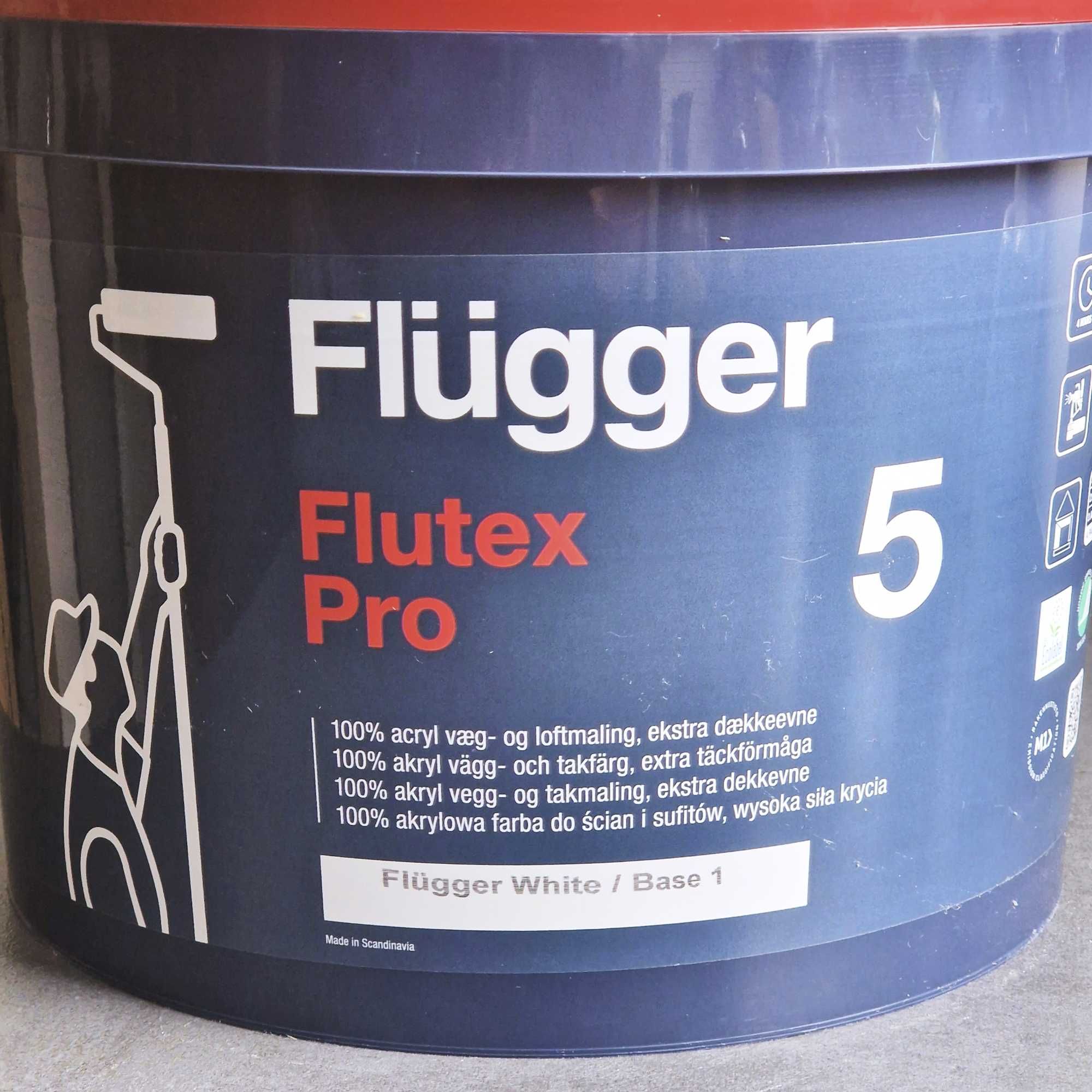 Farba marki Flugger Flutex Pro - biała