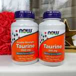 Таурин, Taurine, США, 500/1000 мг, 100 капсул