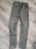 Calças de ganga zara justas 10/11 cinza