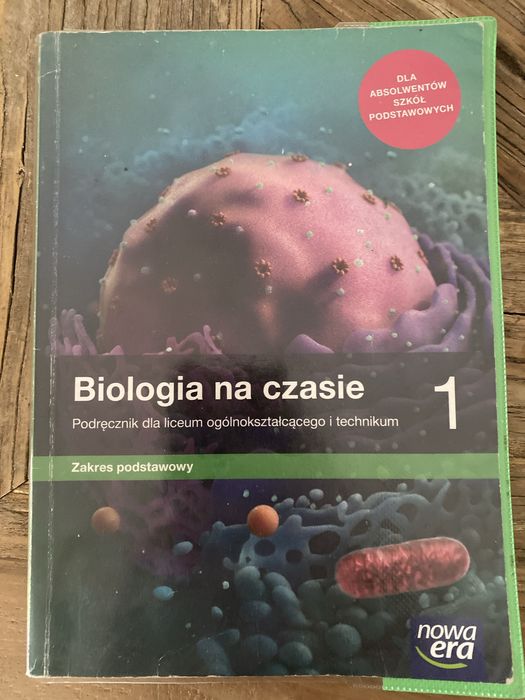 Podręcznik Biologia na czasie 1 zakres podstawowy