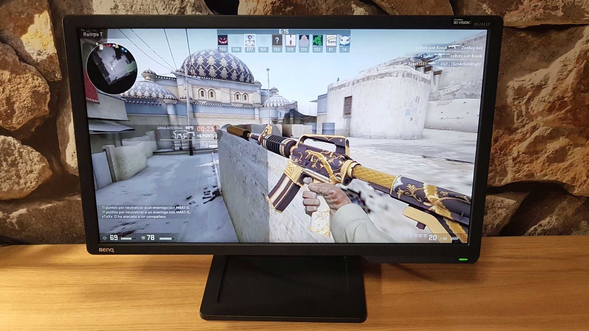 Monitor Benq 2411P 24'' 144 Hz 1 ms Full HD e-Sport