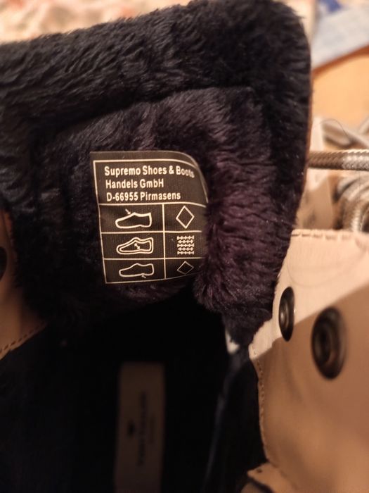 Чоботи зимові жіночі Tom Tailor  орігінал