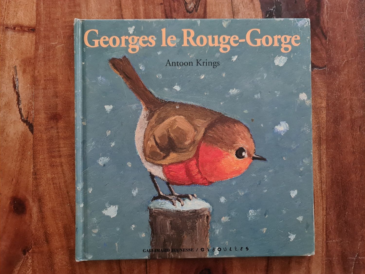 Livre en français enfant po francusku dzieci Georges le Rouge-gorge
