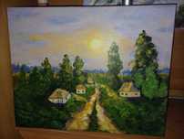 Ręcznie malowane obrazy