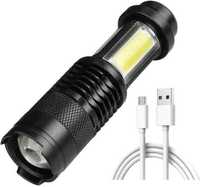 LED міні usb-ліхтарик Supretto з вбудованим акумулятором