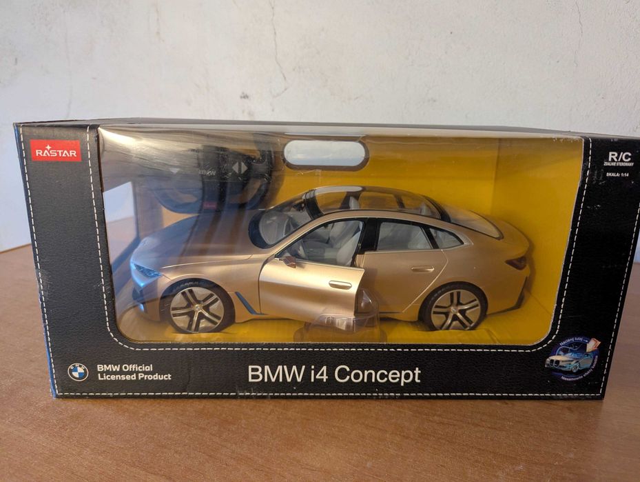 BMW i4 Concept R/C - złoty, zdalnie sterowany