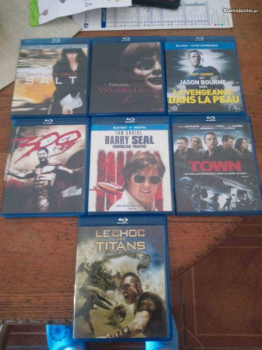 lote 7 blu ray com legendas em português