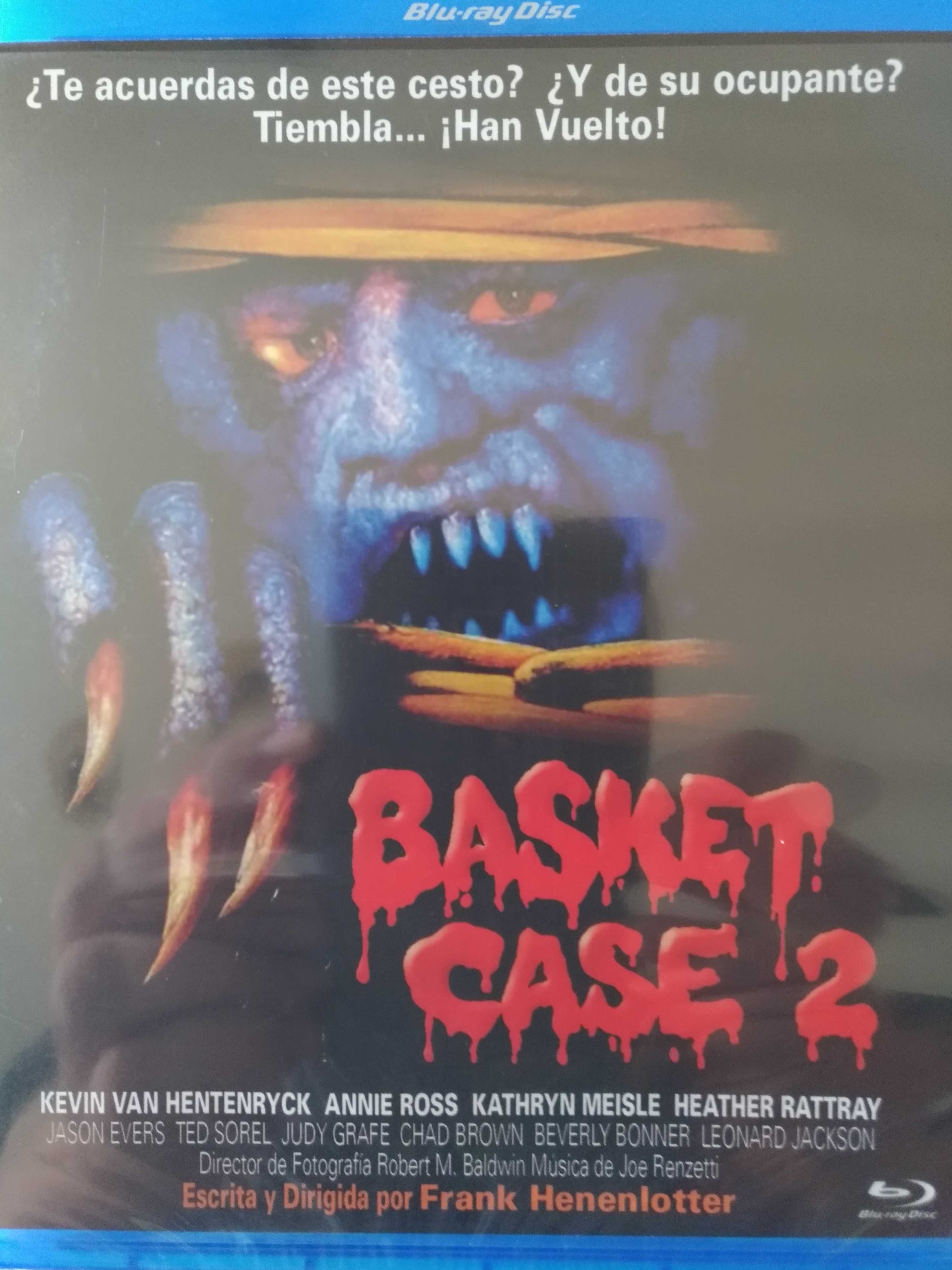 Blu-Ray - Basket Case 3 blu-ray triologia