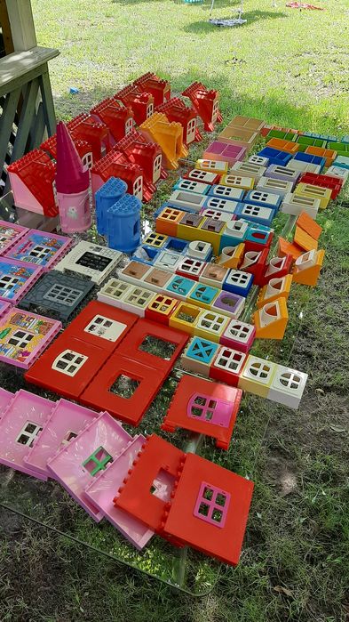 Lego duplo dach ściana drzwi