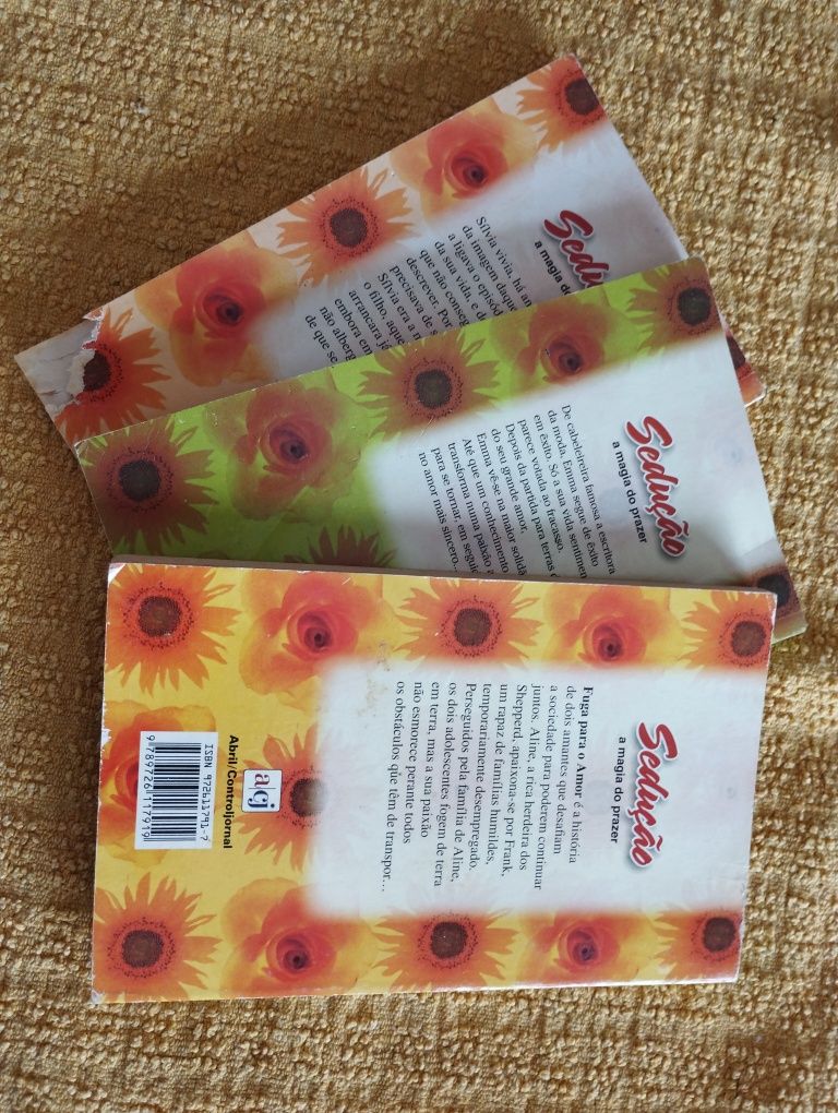 Livros Sedução magia do prazer 1 ,2,3