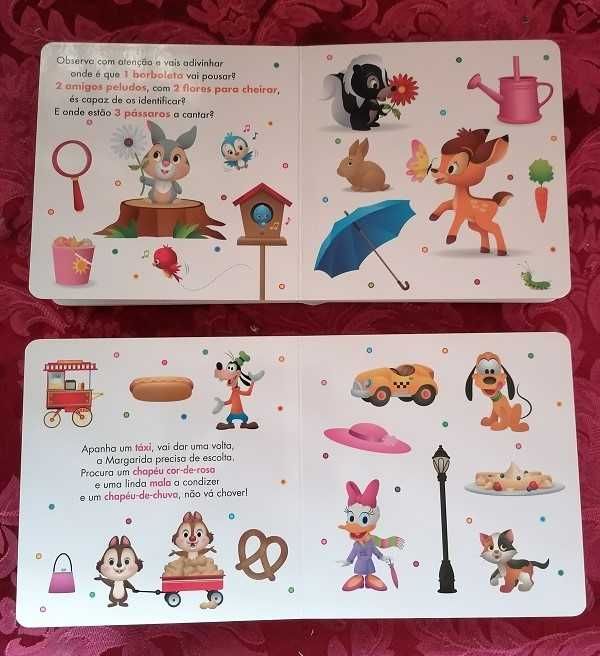 Livros Disney baby - os melhores amigos + vamos brincar