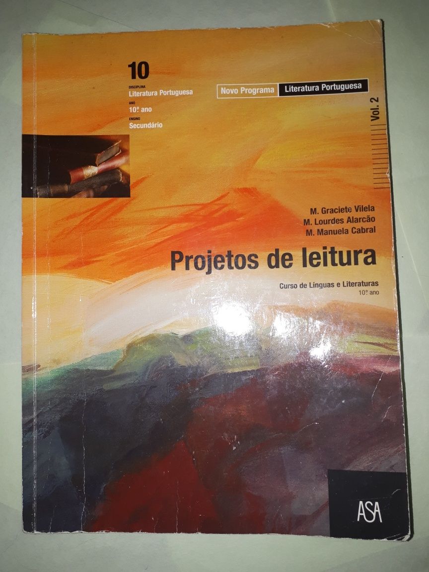 Livro de literatura portuguesa do 10°ano