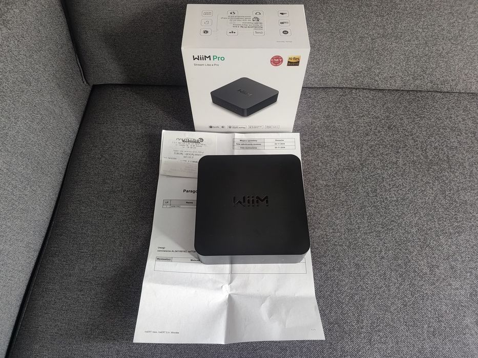 Wiim Pro i zasilacz liniowy Tomanek gwarancja