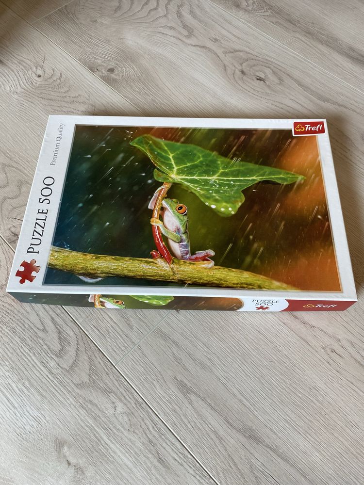 Trefl: Puzzle 500 - Żaba