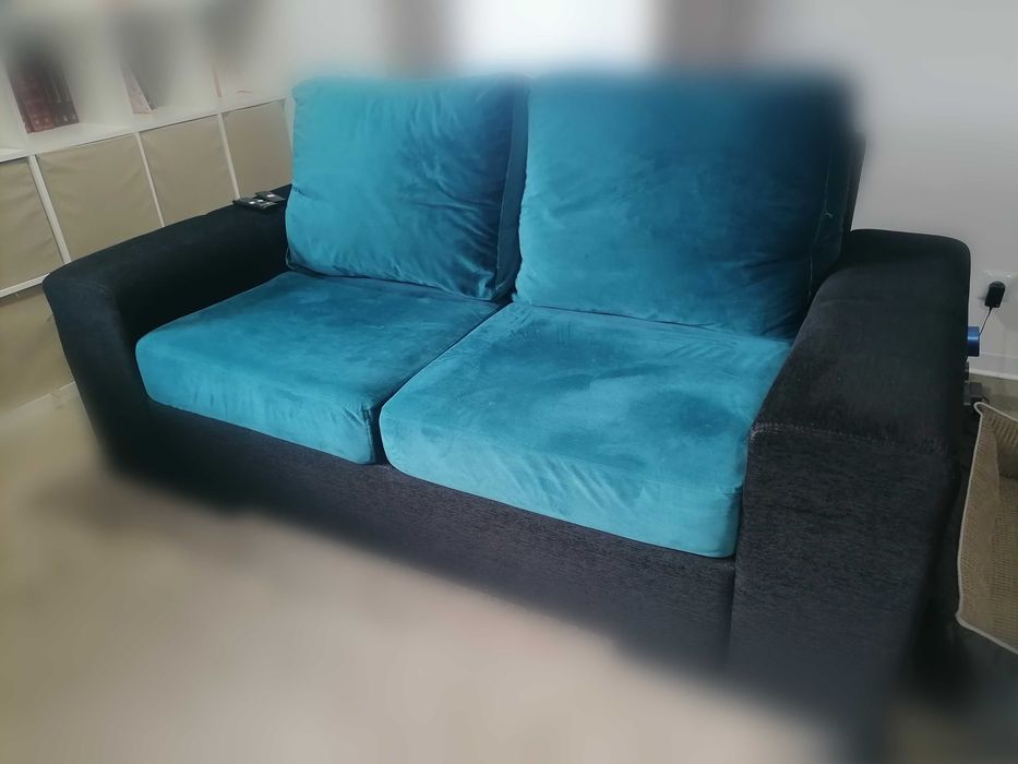 Sofá cama com colchão