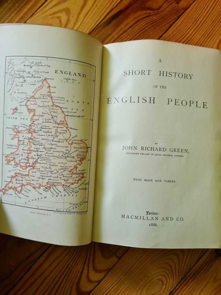 A short History of the English People John Richard Green Oxford 1886