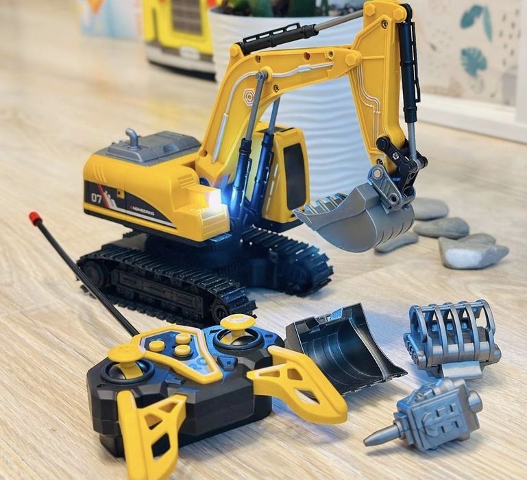Дитячий екскаватор на радіокеруванні экскаватор на радиоуправлении