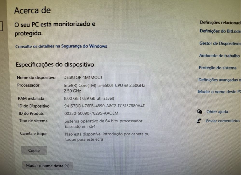 Mini PC Lenovo ThinkCentre m910q, i5-6500t