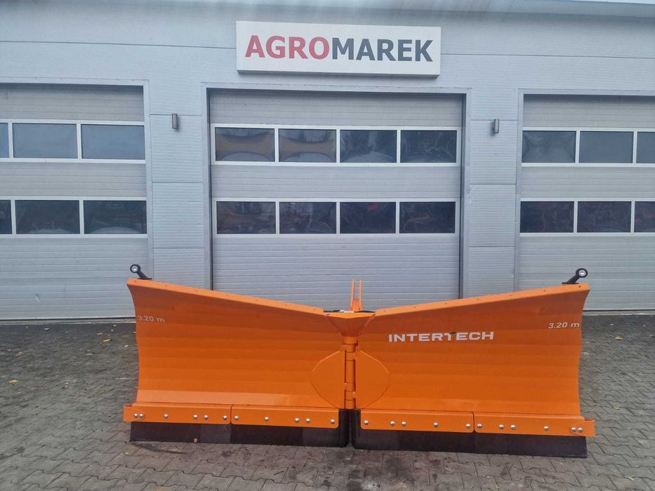 Pług hydrauliczny odśnieżny strzałkowy INTER-TECH 3.15m