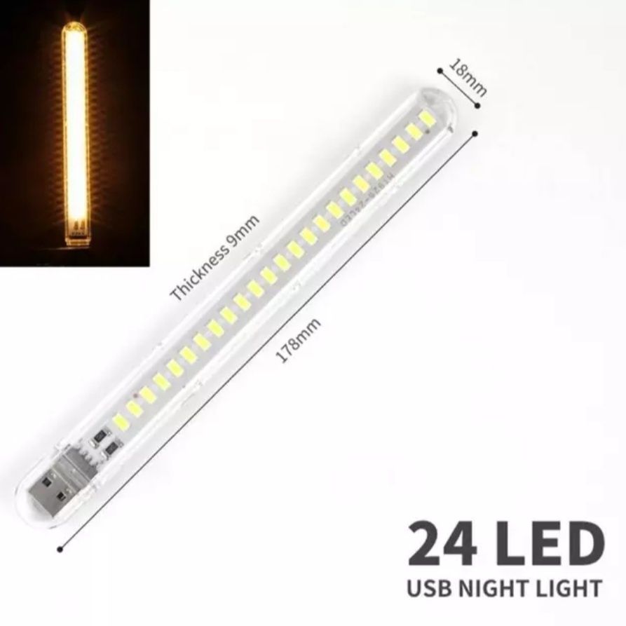 Ліхтарик,фонарик LED 24 USB