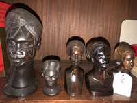 5 Bustos - Arte Africana