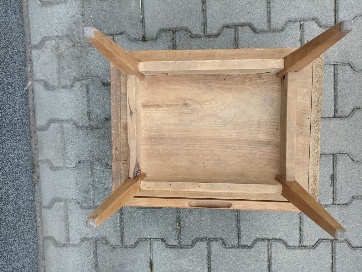 Szafka nocna nakastlik PRL stolik vintage modern loft