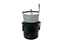 PARNIKI Węglowe ocynk 160L/100L/60L