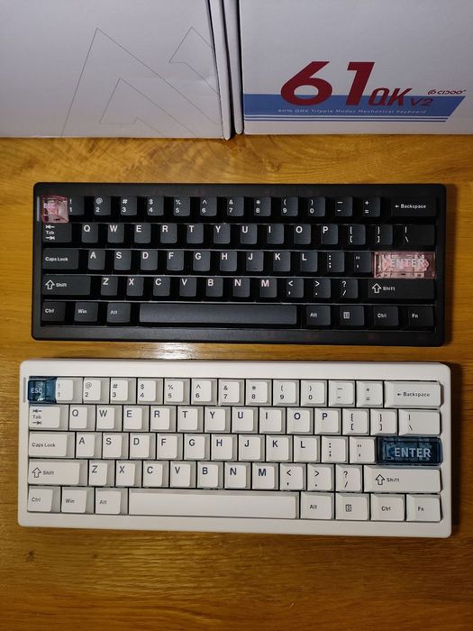 CIDOO QK61 v2 Бездротова механічна ігрова клавіатура 3 режими підключе