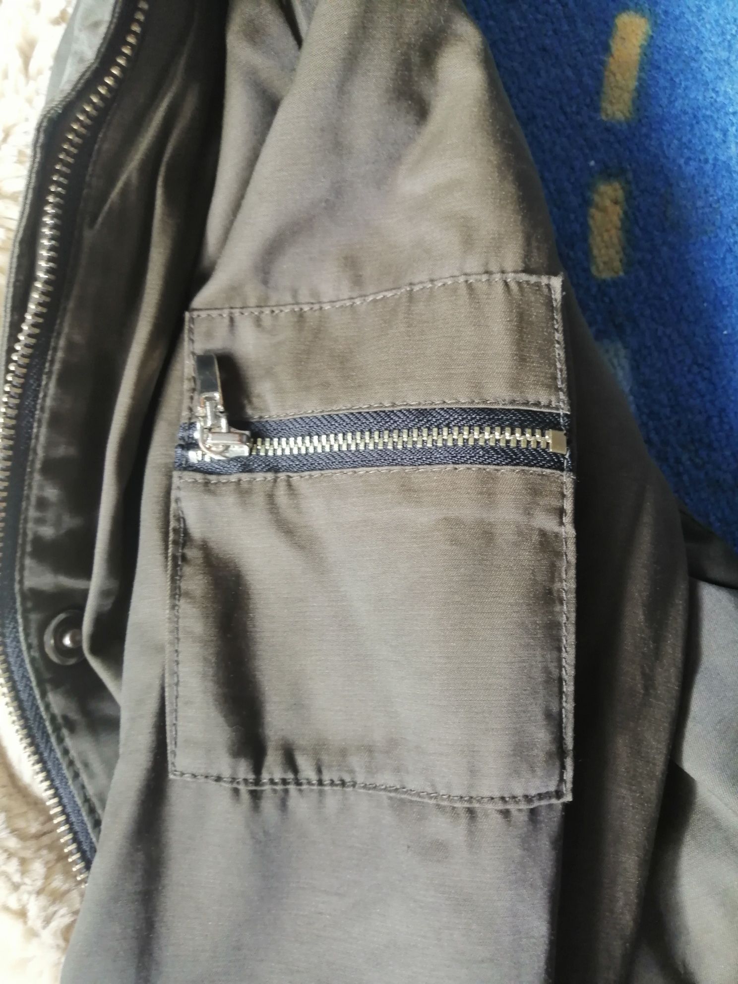Kurtka zimowa f&f outerwear Collection damska khaki 40