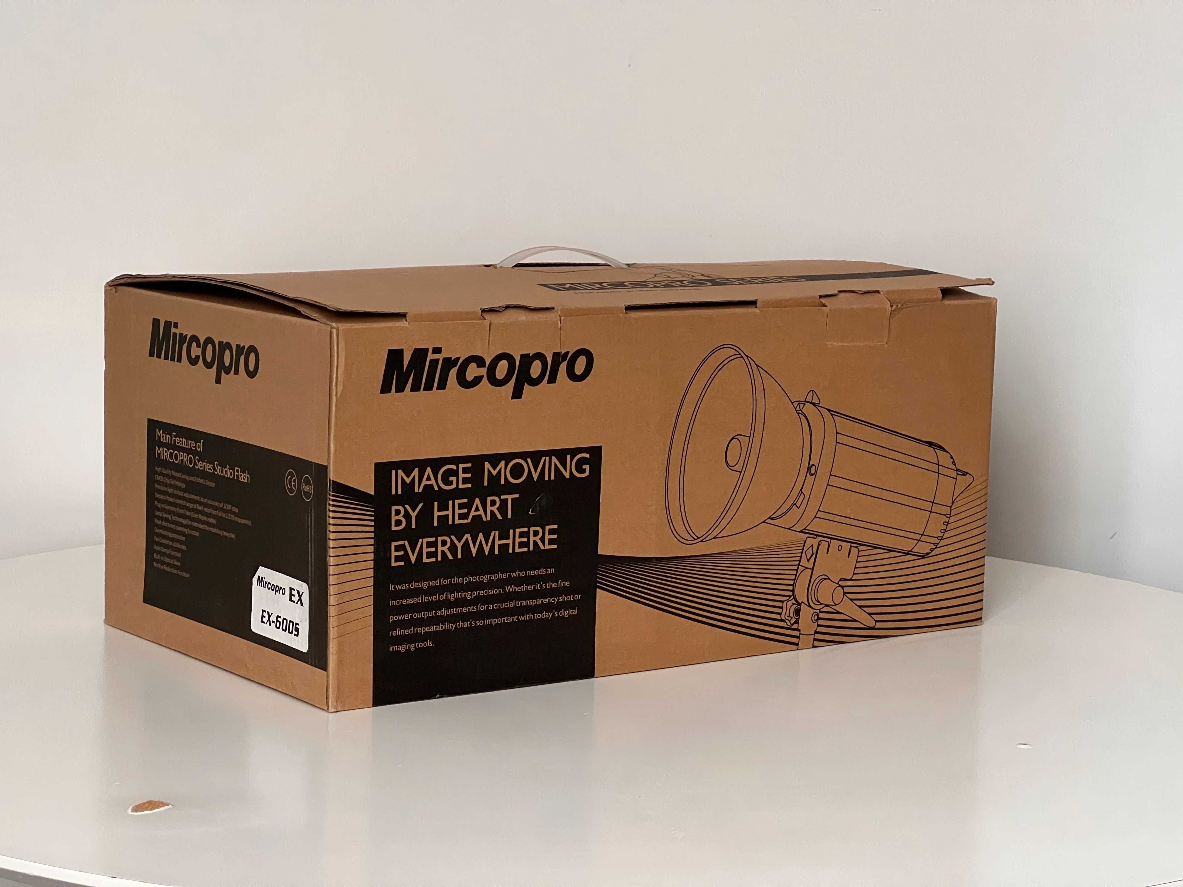 Продам Студійне світло Mircopro EX-600S (600Дж) в ідеальному стані