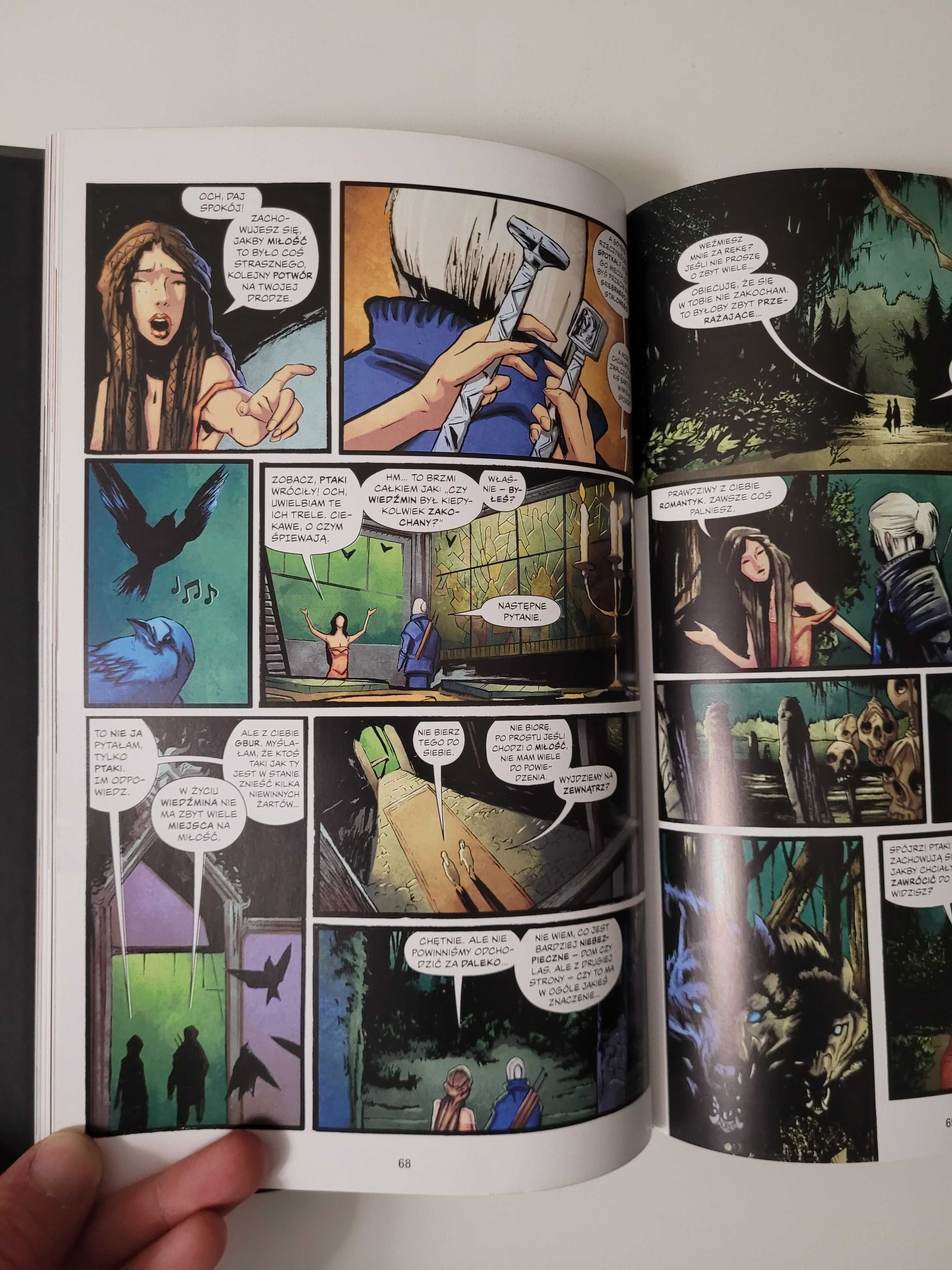 Komiks Wiedźmin. Dom ze szkła Paul Tobin, Joe Querio