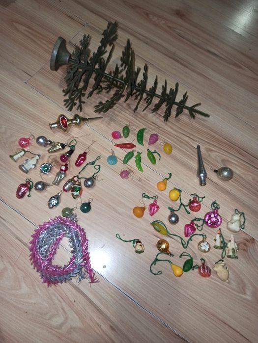 Елка "Малютка"(30см) + 51 игрушка