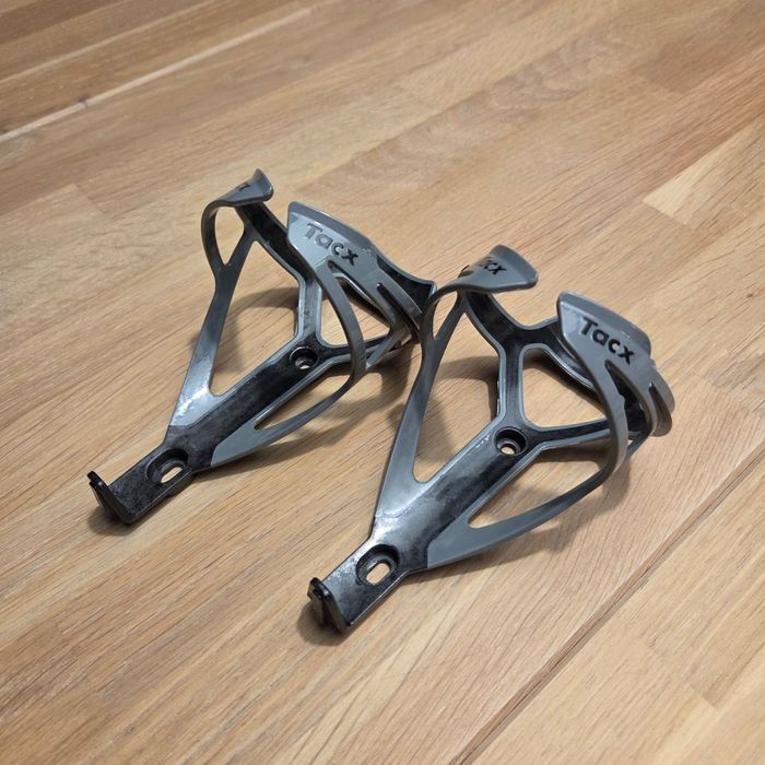 Tacx Deva - koszyki na bidony, 2szt., szare