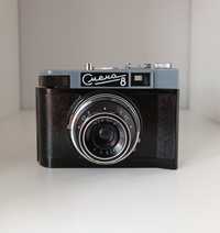 Stary radziecki aparat fotograficzny Cmeha 8M Smena