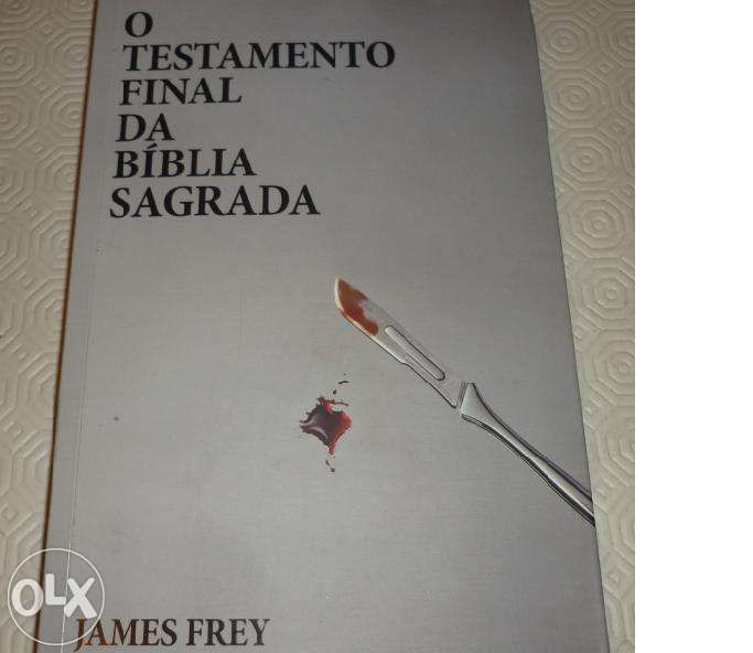 Vendo livro” O testamento final da Bíblia Sagrada”