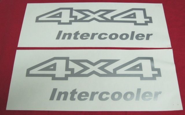 Autocolantes 4x4 Nissan Terrano II Intercooler 2.7 TDi