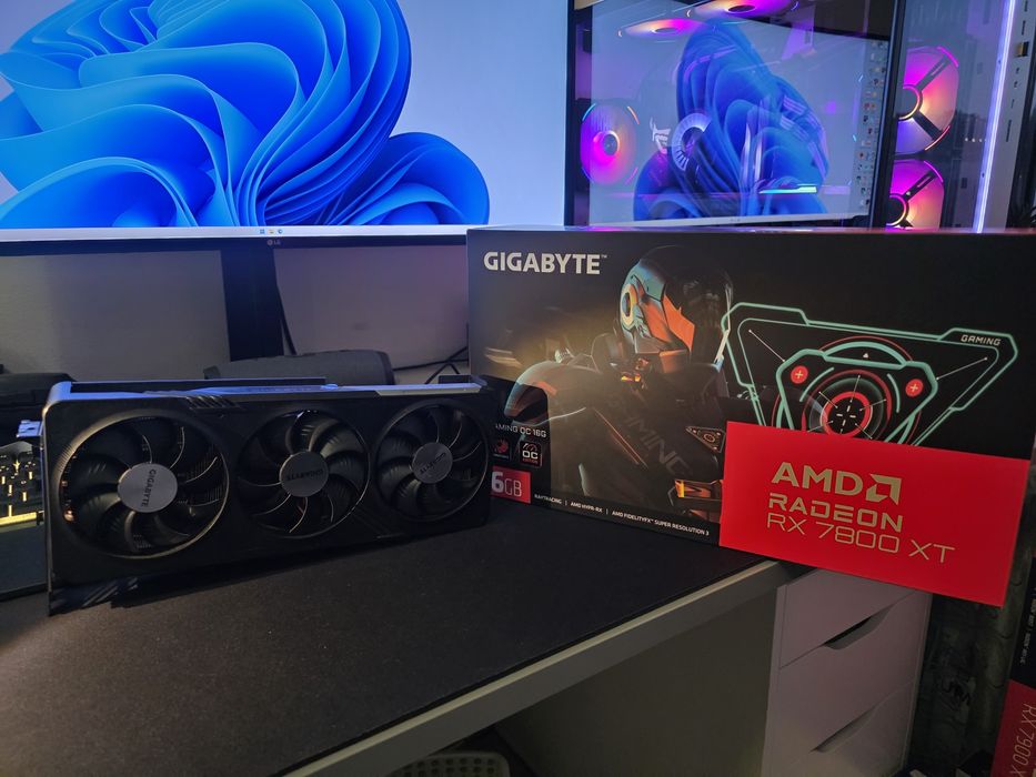 Amd 7800xt gigabyte gaming OC