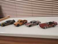 4 Hot Wheels auta resoraki