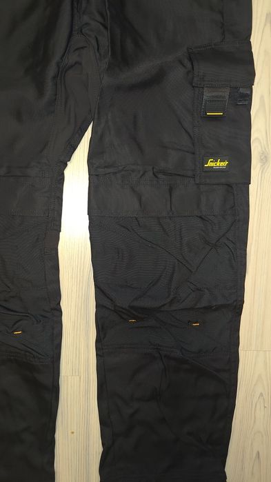 6301 Snickers AW 52 spodnie robocze serwisowe instal monter AllBlack