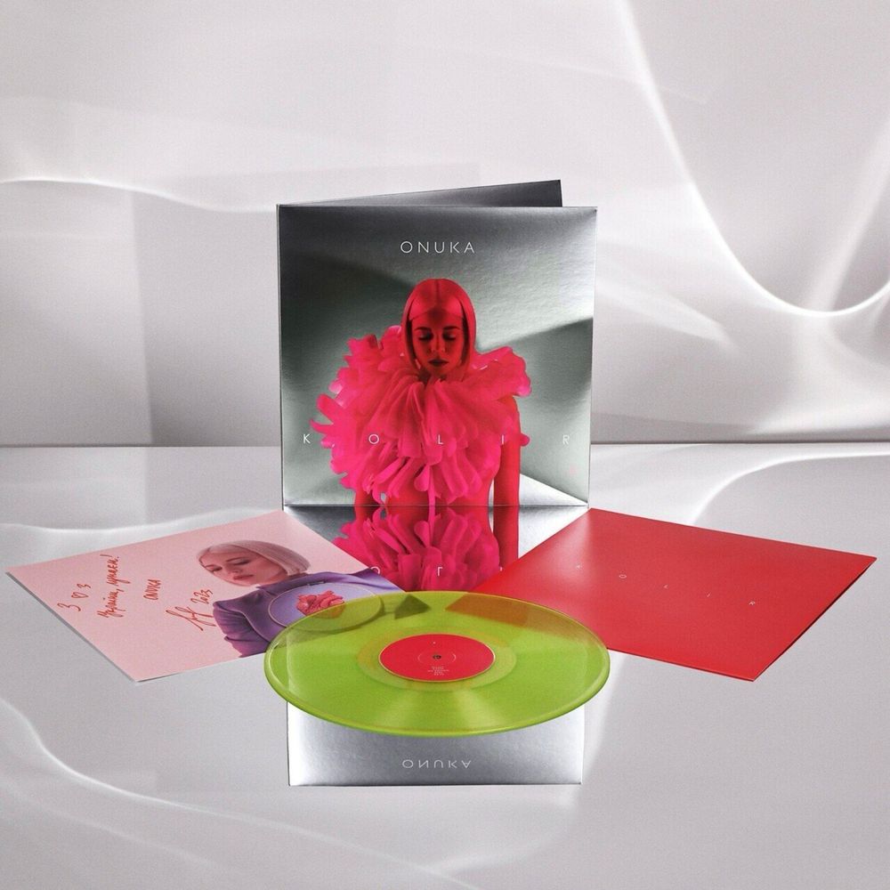 ONUKA - KOLIR Transparent Lime Vinyl Limited Edition lp вініл